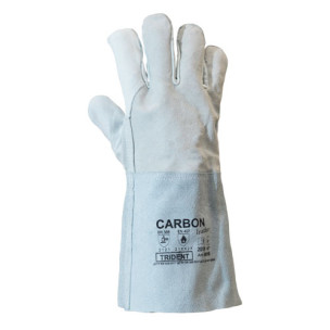 Краги робочі зварювальні Trident Carbon